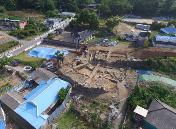 결성읍성 동문지 전경