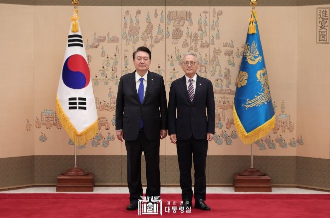 문화체육관광부장관 임명장 수여