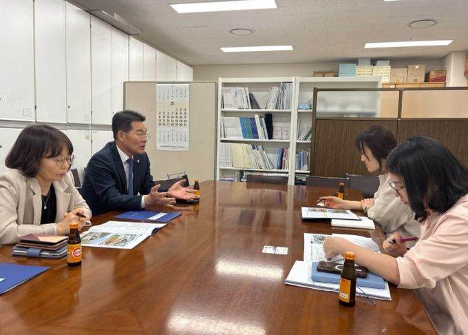 권익현 부안군수, 정부세종청사 방문 국가예산 확보 총력
