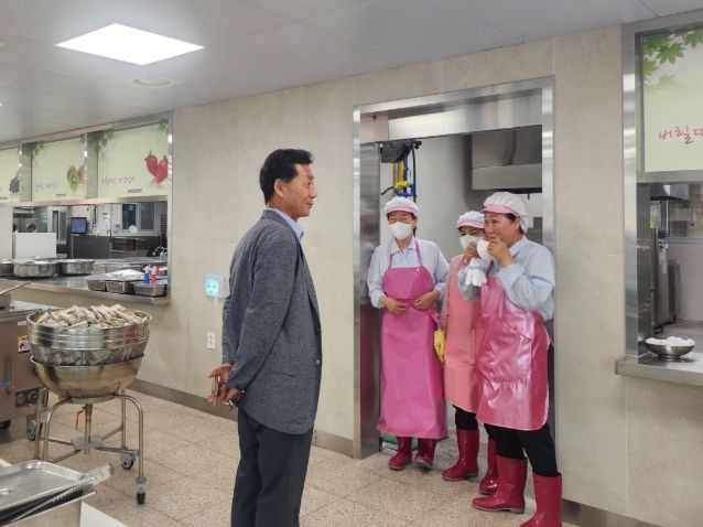 여주교육지원청, 여주고 자율선택급식 현장 소통 