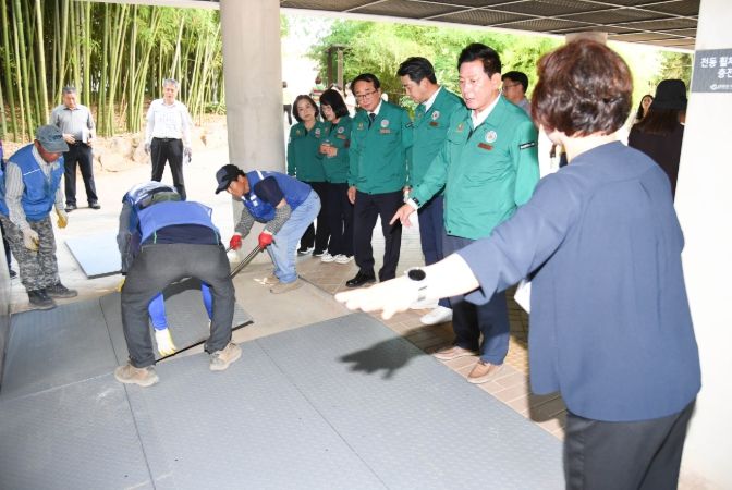 문화복지환경위원회,태화강국가정원, 태화루 스카이워크 일원 현장방문