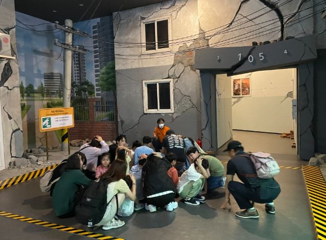 거제시가족센터, 다문화가족 자녀 ‘재난 대응 안전체험 프로그램’ 진행