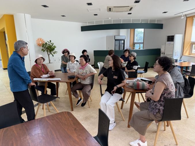 한국생활개선진안군연합회, 농업인 학습단체 기후변화 대응을 위한 현장 교육