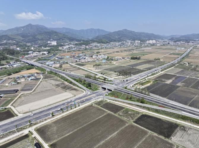 2026년 기후대응도시숲 조성 예정지(국도 45호선 송산교차로)