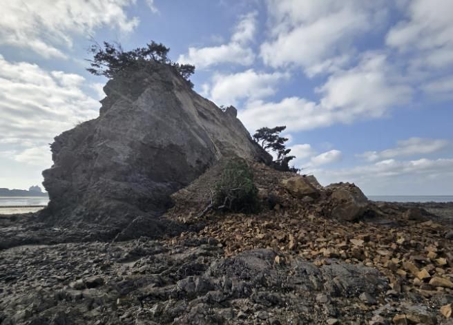 사고가 발생한 할미 할아비 바위 모습
