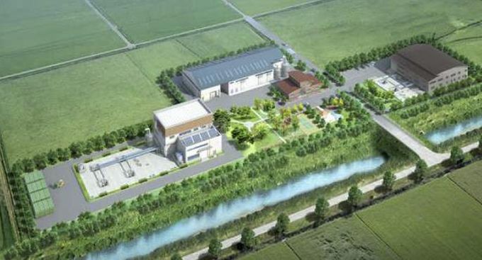 가축분뇨공공처리시설 사진