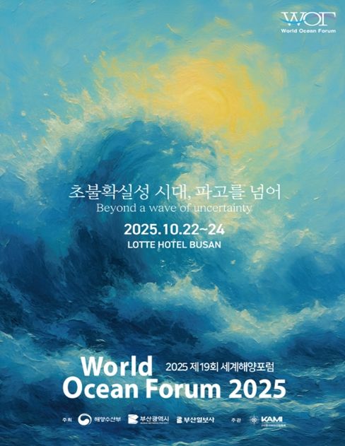 2025 제19회 세계해양포럼 공식 포스터