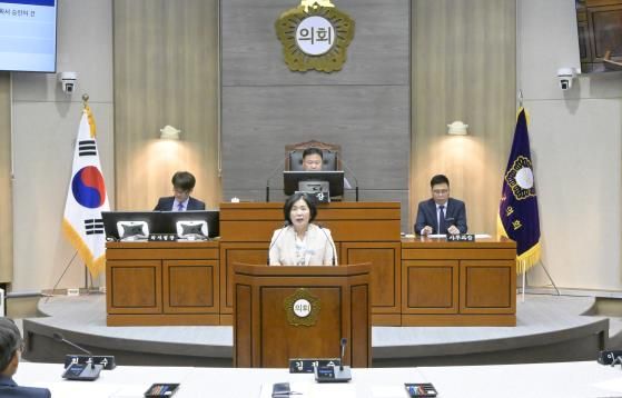 김정숙 의원 5분 자유발언