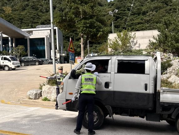 울릉군, 운행차 소음·불법개조 합동점검 실시