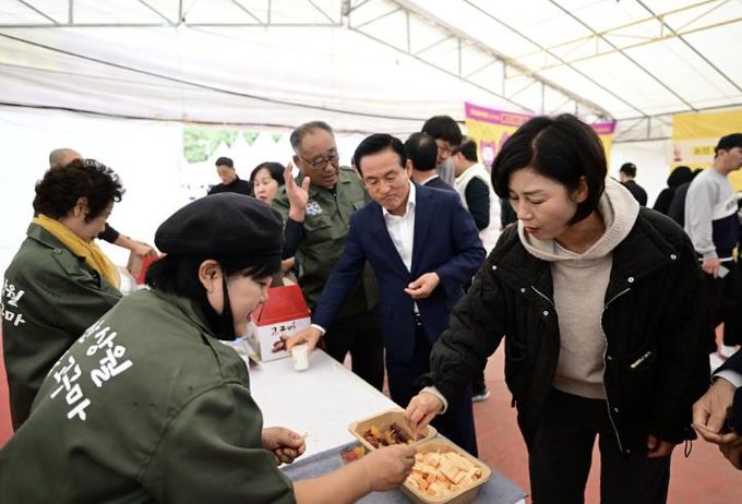 축제장 내 판매장