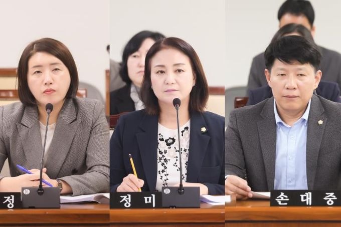 부평구의회, 의원발의 조례안 3건 본회의 의결-정유정 의원,허정미 의원,손대중 의원