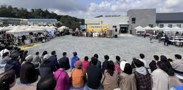 홍성군 홍동면, 친환경 화합의장...거리축제 성료