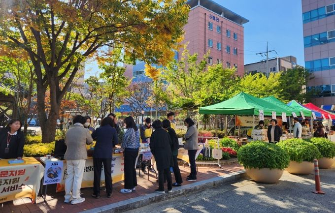대전 중구, 지역주민과 함께하는 「찾아가는 자활가게」 운영