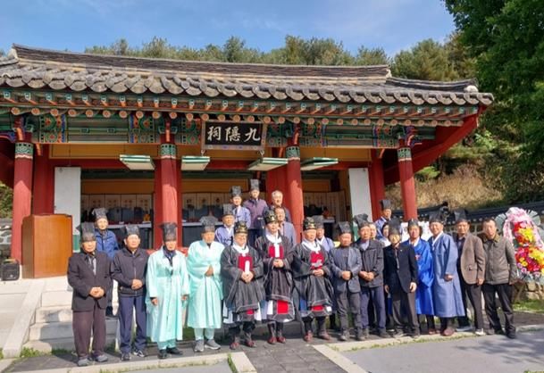 철원군 구은사 추계제향 봉행