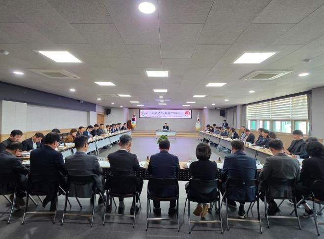 합천군, 2025년 제2회 읍면장 회의 개최