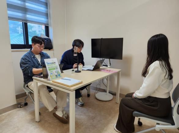 2026학년도 대입 수시 대비 모의면접이 이뤄지고 있다.