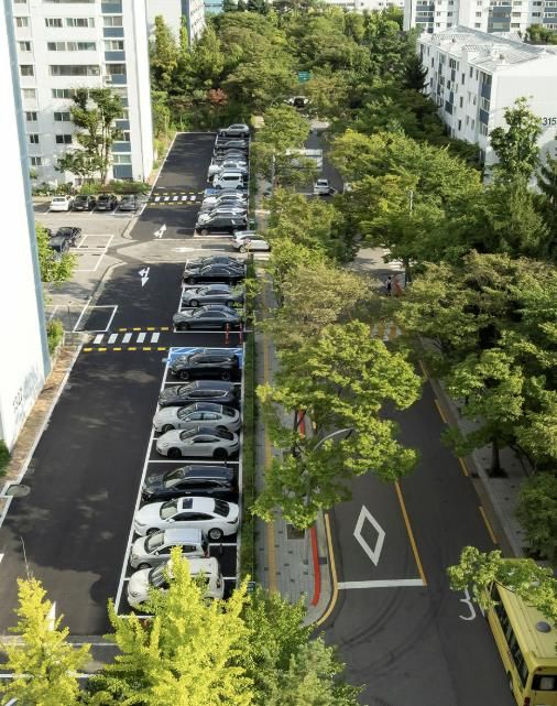 목동13단지 옥외주차장 조성사진