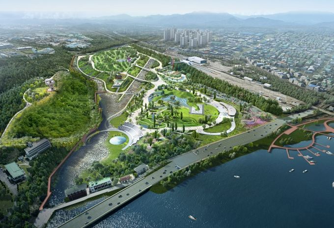 산업으로 그려진 진경산수화,