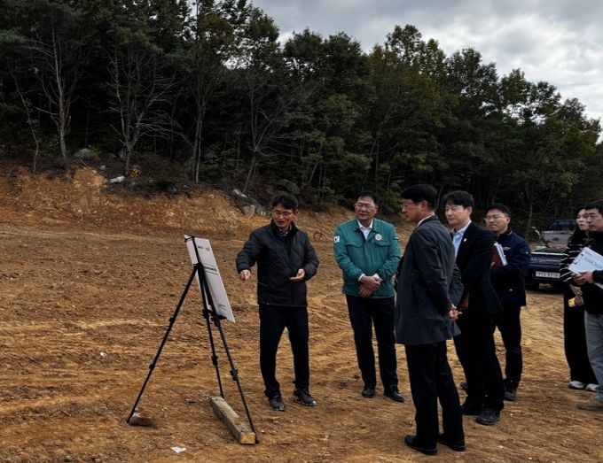 신대호 김해부시장 산불감시초소 격려차 방문