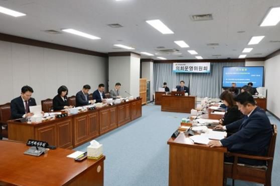 전라남도의회 의회운영위원회, 비판보다 의회 발전에 초점 맞춘 행정사무감사 실시
