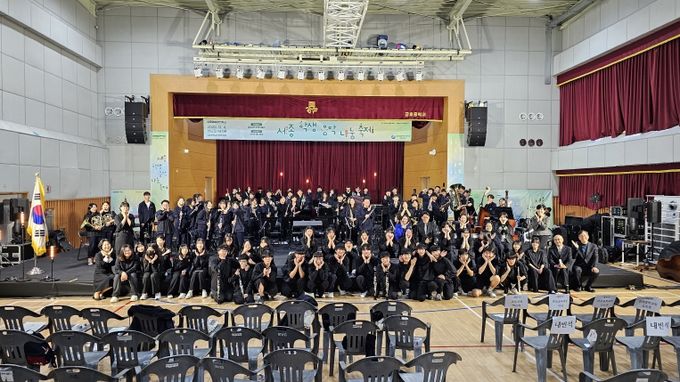 늦가을 교정에 쌓여가는 아름다운 하모니의 향연