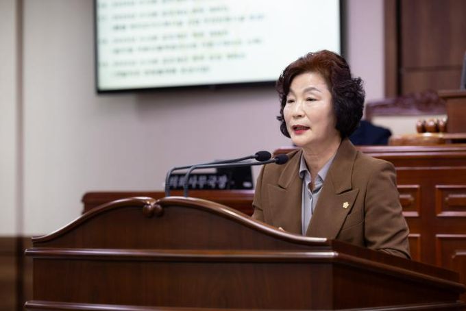 순천시의회 이영란의원 개발이익 환수에 포함시켜 중흥건설에서 기부체납 받아야