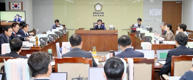 충청남도의회 교육위, 지역 실정 반영한 맞춤형 교육정책 방안 모색