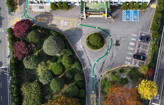 장흥군청 주차장을 민원인에게 내어드립니다