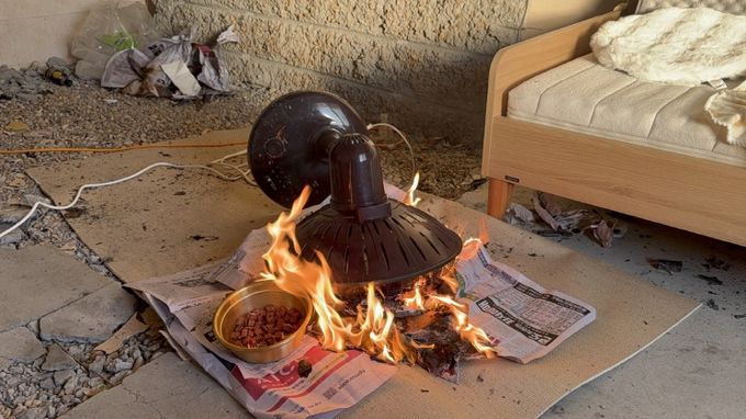 둔산소방서, 불조심 강조의 달 맞아 화재 재현 실험