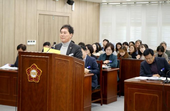 영광군의회 조일영 의원, '영광군 청소년 도박중독 예방 및 지원에 관한 조례안' 대표 발의