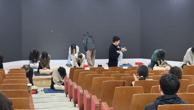 태안교육지원청, 교직원 응급처치 역량 강화 나서