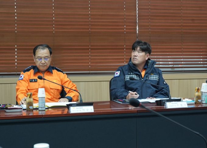 전남소방본부장, 한국동서발전 신호남건설추진본부 안전관리 지도