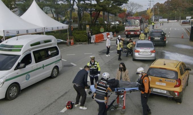 공주시, 겨울철 폭설 대응 민관군 합동훈련