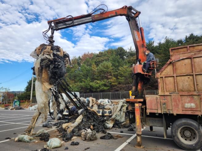 하동군새마을지회, 영농 폐자원 수거 경진대회