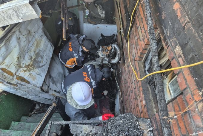 대전소방, 취약계층 주택 화재 피해복구 지원