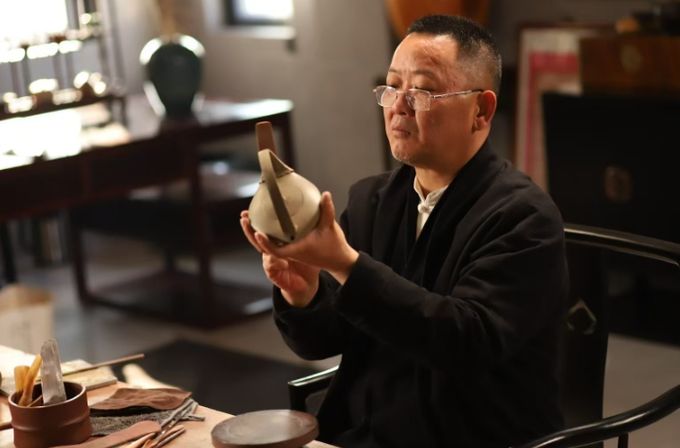 중국 강소성 이싱시 자사호 대사 부안 방문