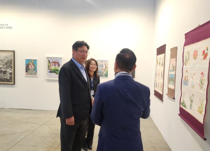 인천아트쇼에서 ‘인천학생작가 초대전’