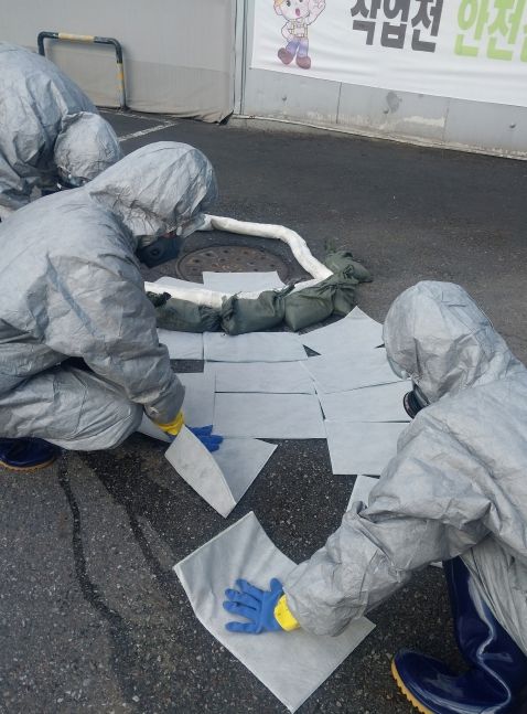 유해화학물질 누출사고 대응 역량 강화 훈련