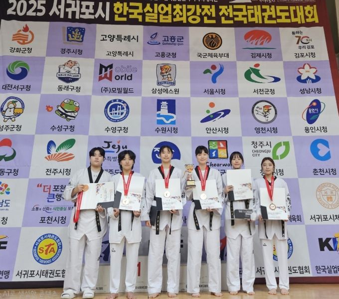 2025 한국실업최강전 전국태권도대회 참가