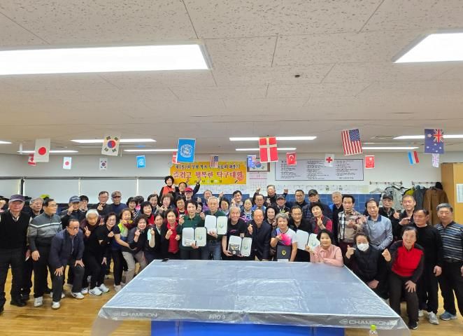 제5회 부평구노인복지관장배 어르신 탁구대회 성료