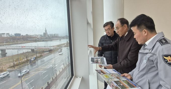 치경찰위원회, 불꽃쇼 현장 사전 안점검검