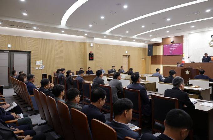서천군의회, 제337회 제2차 정례회 개회, 2025년도 마지막 회기 일정 돌입