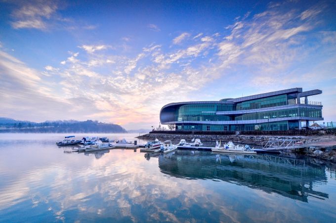 중앙탑 체험관광센터 전경