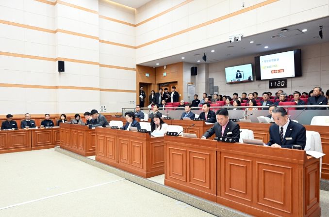 보령시의회, 제271회 제2차 정례회 개회