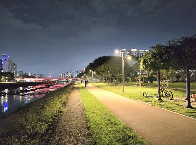 대구시, 신천둔치 가로등 추가 설치