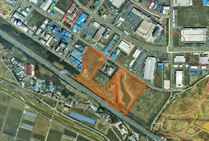 1. 김시민파크골프장 위치도.