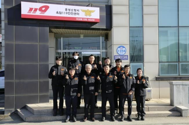 홍성소방서 강기원 서장, 관내 119안전센터 방문