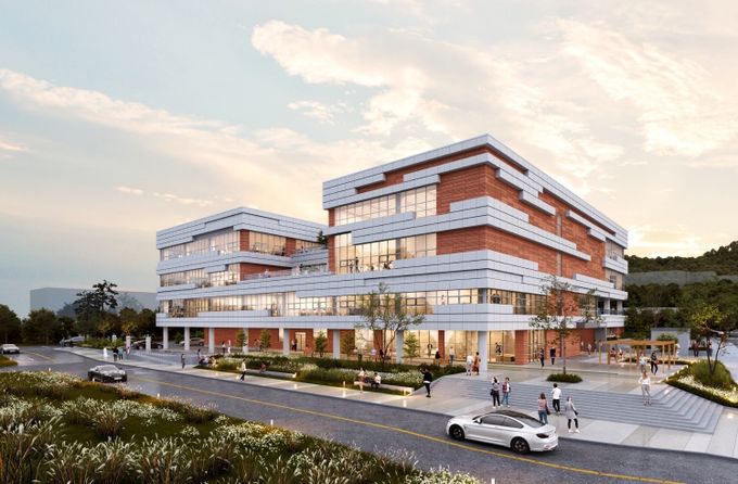 김천시 통합보건타운 투시도