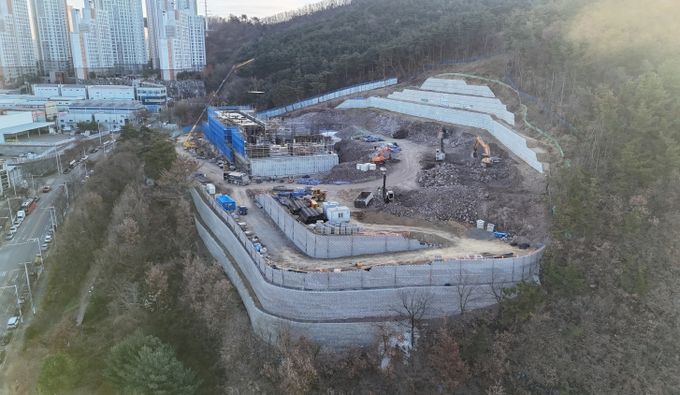 달서중고 신축 공사 현장