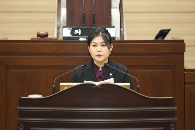 김미연의원, 전수관의 목적 외 사용·행정사무감사 불이행·운영관리 부실 등에 대한 책임 있는 조치 요구